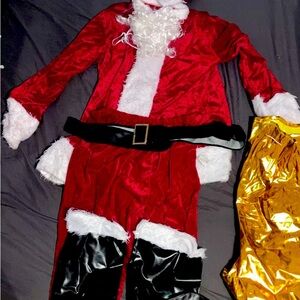 New Santa Suit. All items shown size medium